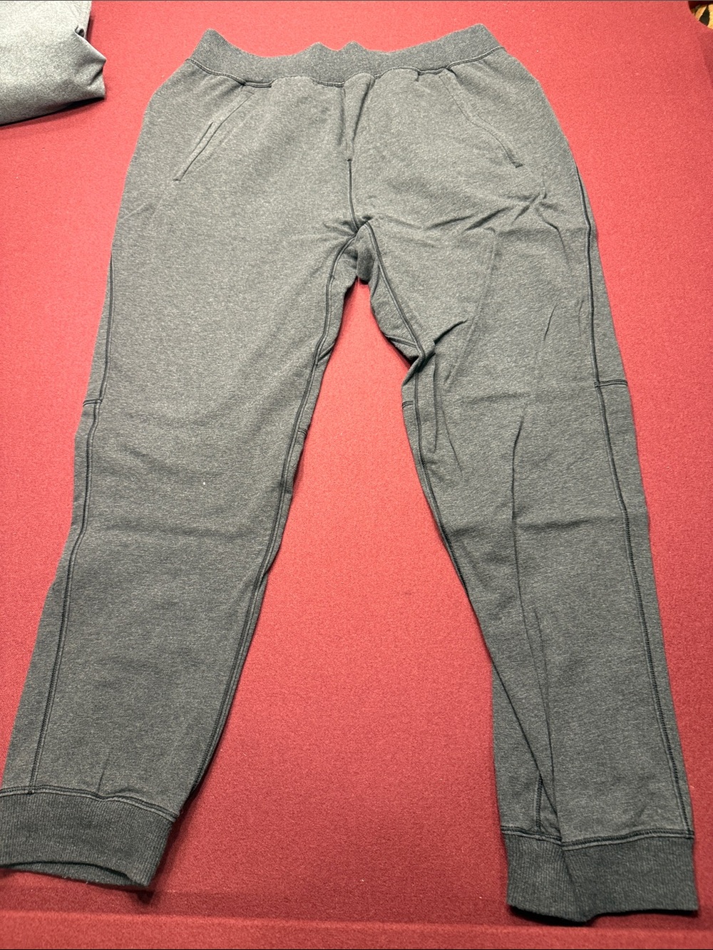 lululemon athletica Men's Heather Gray Jogger Sweatpants